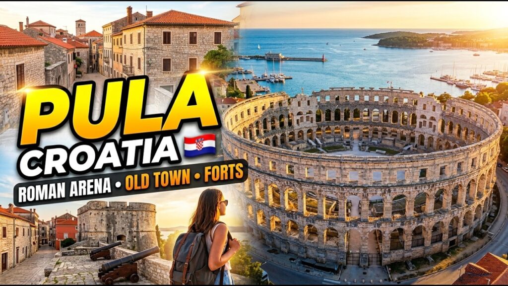 Pula, Croatia ðŸ‡ðŸ‡· | Roman Arena, Old Town & Austro-Hungarian Forts Pula, Croatia ðŸ‡ðŸ‡· | Roman Arena, Old Town & Austro-Hungarian Forts