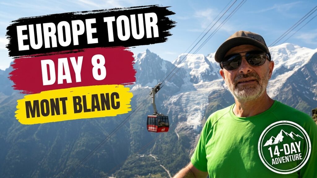 14-Day European Motorcycle Tour | Day 8: Exploring Chamonix & Mont Blanc 🇫🇷🏔️