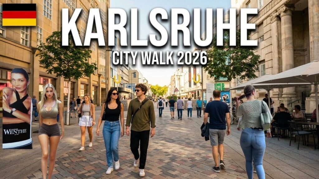 What Karlsruhe, Germany Actually Looks Like in 2026 | Street Walk