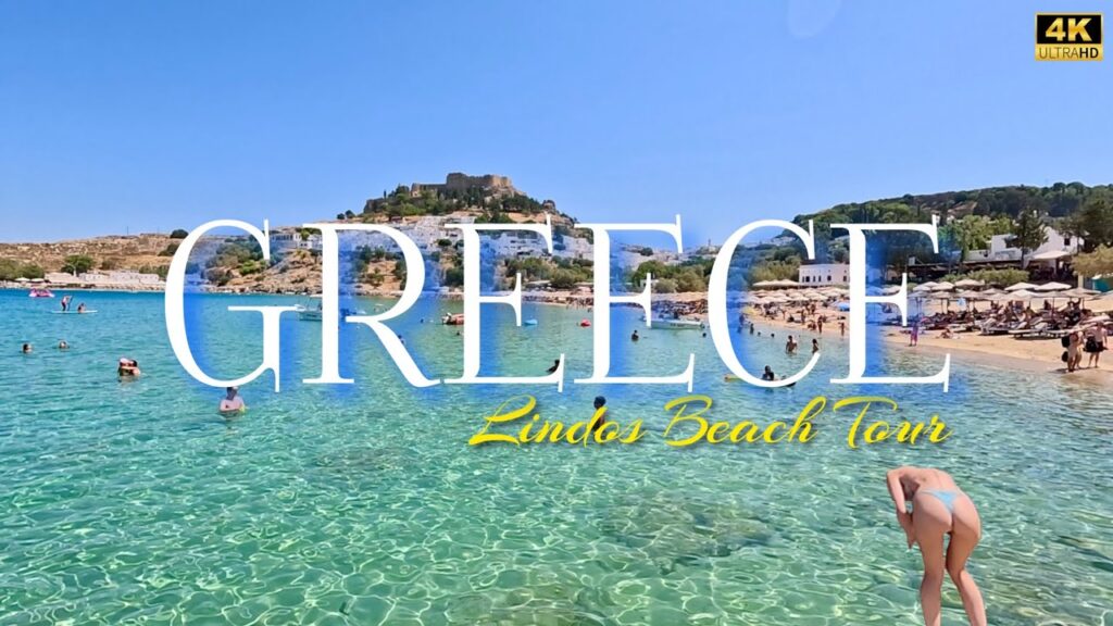 Lindos Beach, Rhodes, Greece π¬π· | 4K Walking Tour Lindos Beach, Rhodes, Greece π¬π· | 4K Walking Tour