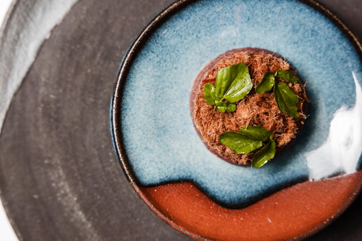 Sope dish at Californios Restaurant in San Francisco, CA photographed on September 19, 2024. 