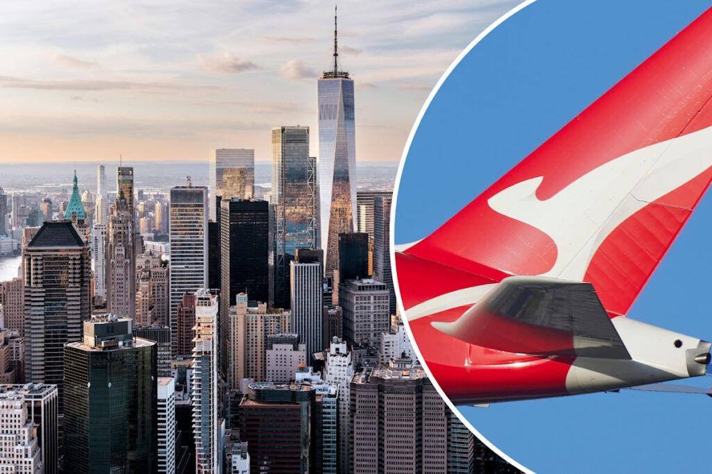 Qantas unveils ‘first-ever’ direct flight from Australia to New York with Project Sunrise Qantas unveils 'first-ever' direct flight from Australia to New York with Project Sunrise