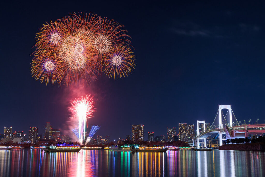 This massive fireworks show is returning to Tokyo’s waterfront for the first time in 11 years