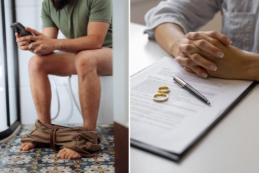 Divorce expert insists men are ‘weaponizing pooping’ Divorce expert insists men are ‘weaponizing pooping’