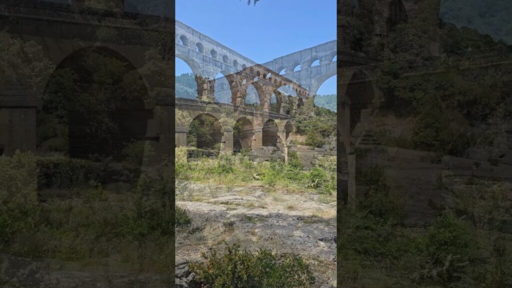Pont du Gard view
