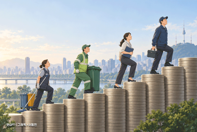 Seoul’s Living Wage Set at 12,757 Won for Next Year... Highest Increase in 8 Years