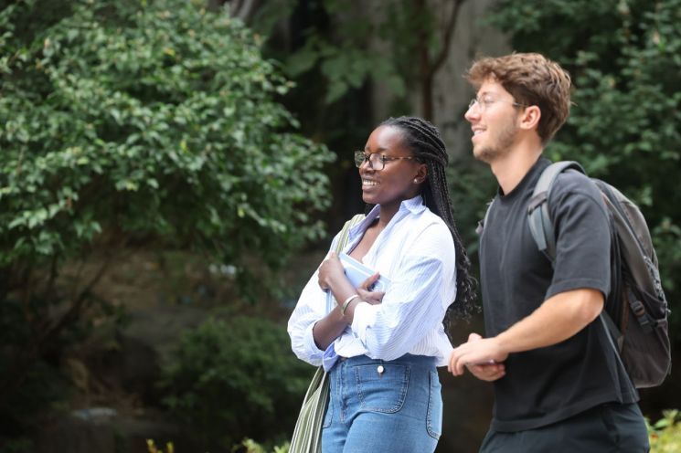 International students at a university in Seoul. Photo by Yonhap News Agency