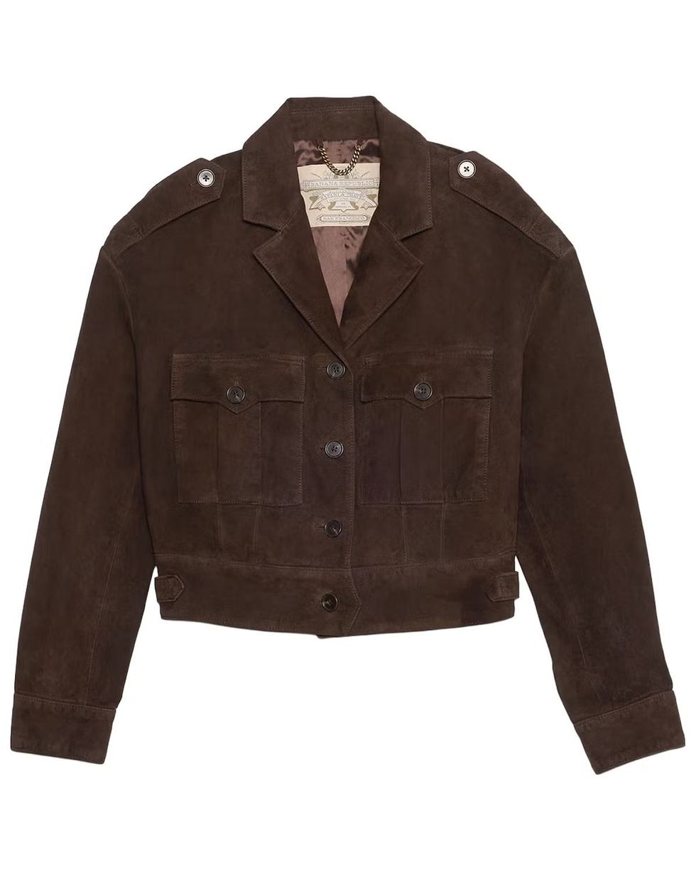 Archive Reissue Suede Double Pocket Jacket
