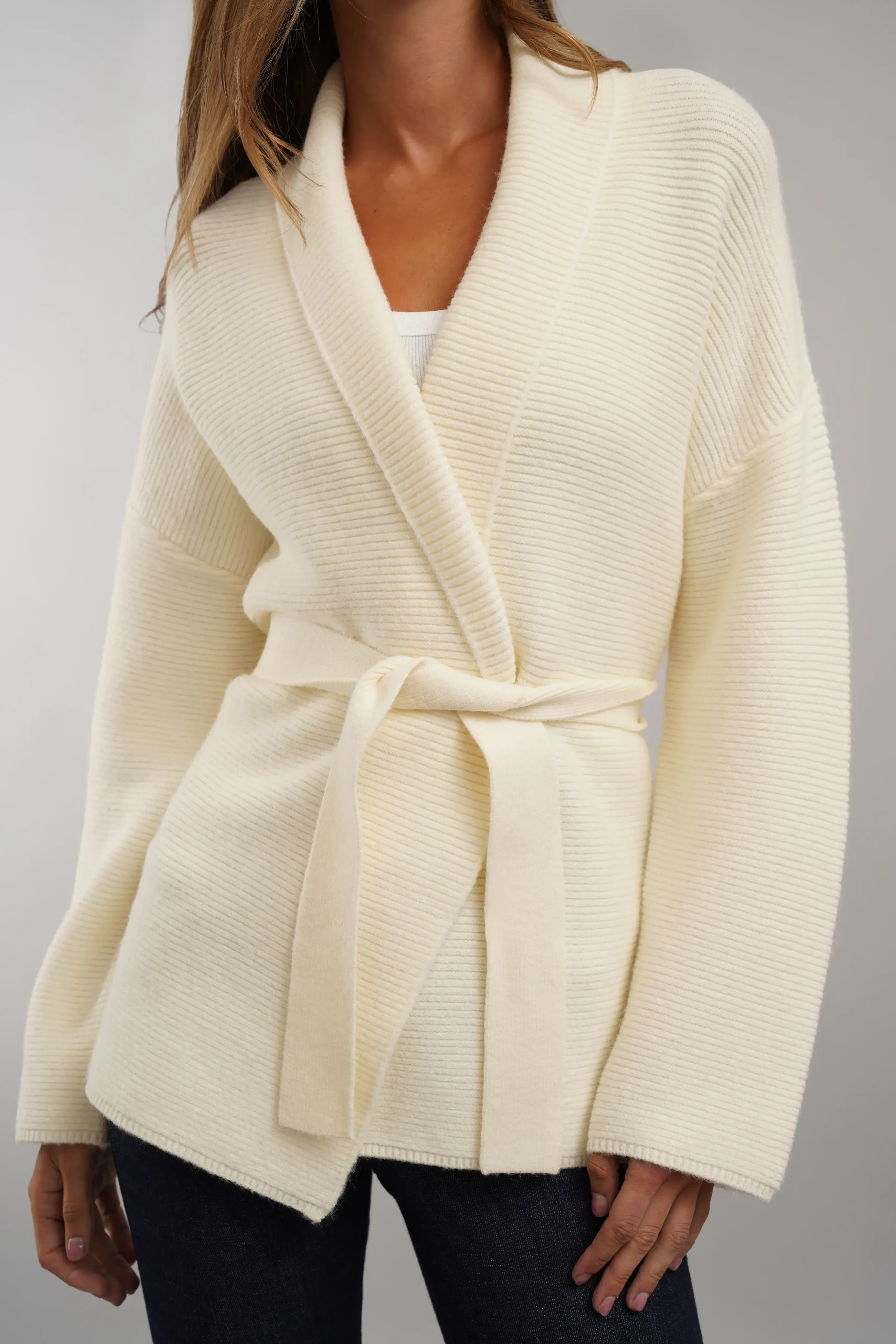 Cyrus, The Wrap Knit Jacket
