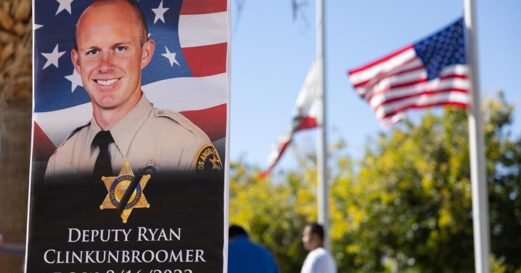 Man gets life sentence for ambush slaying of Palmdale sheriff's deputy