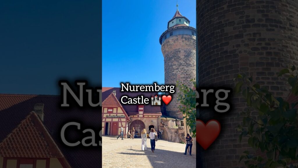 Nuremberg Castle in Germany 🇩🇪