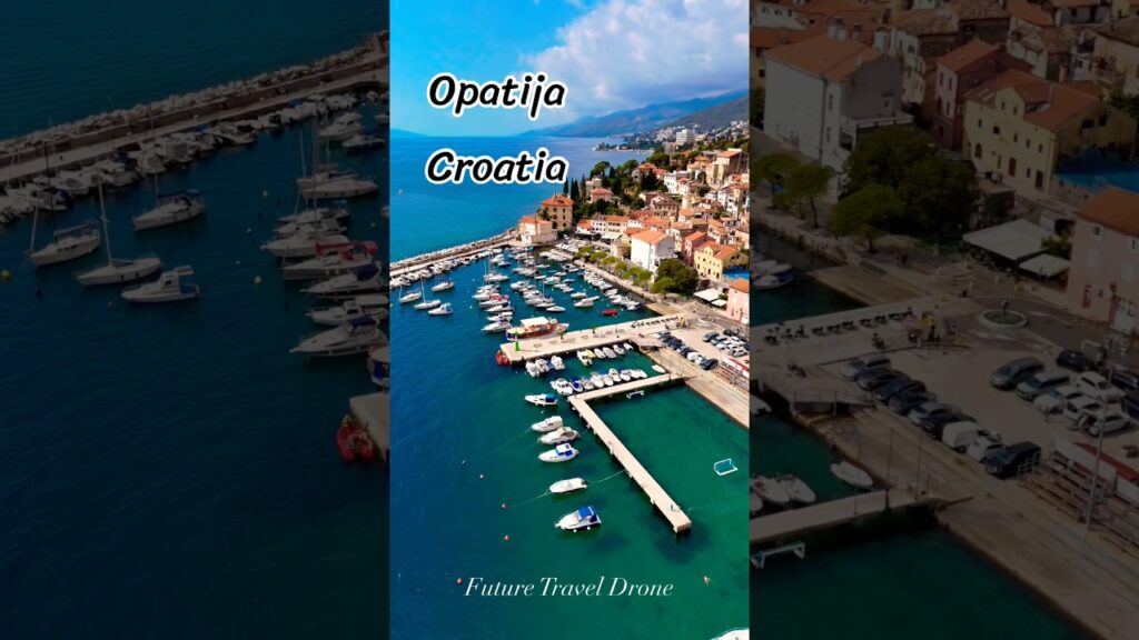 Opatija Croatia Kvarner Gulf Drone Video Europe #Travel #Podróże