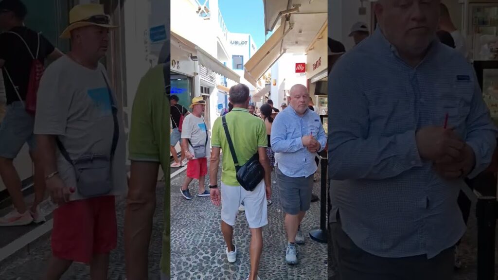 Walking Through Fira, Santorini 🇬🇷 | Narrow Streets & Shops Tour #santorini Walking Through Fira, Santorini 🇬🇷 | Narrow Streets & Shops Tour #santorini