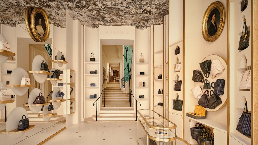 Fauré Le Page’s Saint-Honoré Flagship in Paris Is All About Larger-Than-Life Features A view of the Fauré Le Page flagship on Rue Saint-Honoré in Paris.