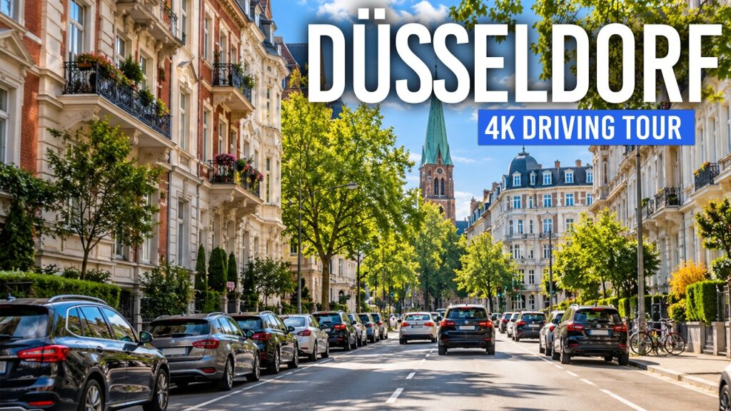 DÜSSELDORF to COLOGNE 🇩🇪 The Real West Germany Drive | 4K Driving Tour DÜSSELDORF to COLOGNE 🇩🇪 The Real West Germany Drive | 4K Driving Tour
