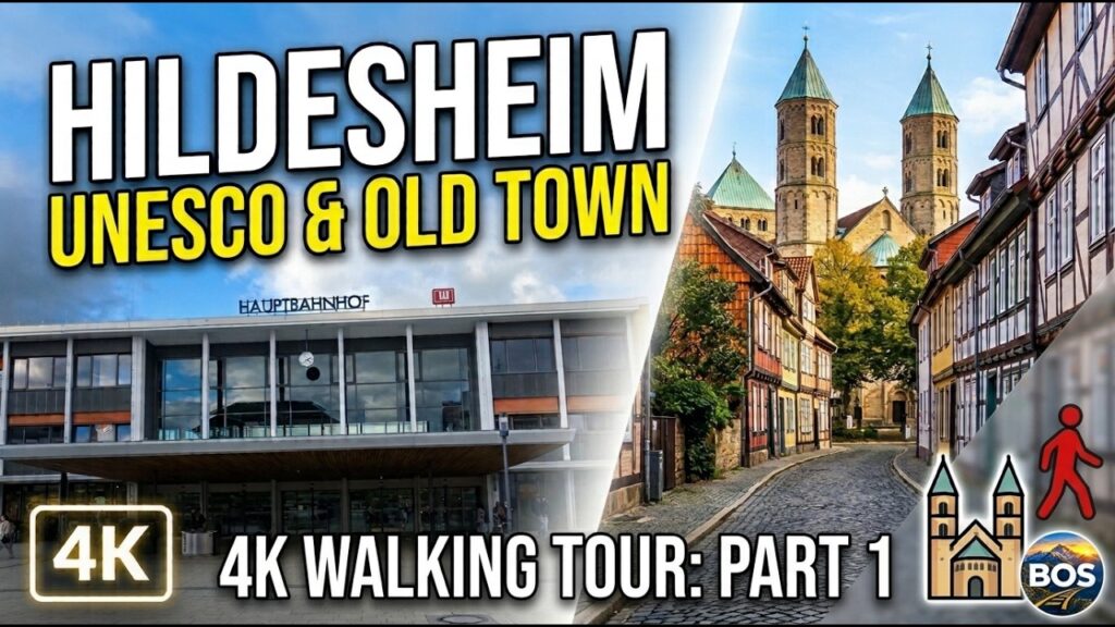 Hildesheim, Germany 4K Walking Tour | Part 1: Historic Old Town & UNESCO Heritage Hildesheim, Germany 4K Walking Tour | Part 1: Historic Old Town & UNESCO Heritage
