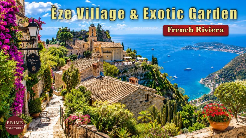 Èze 🇫🇷 France Walking Tour HDR