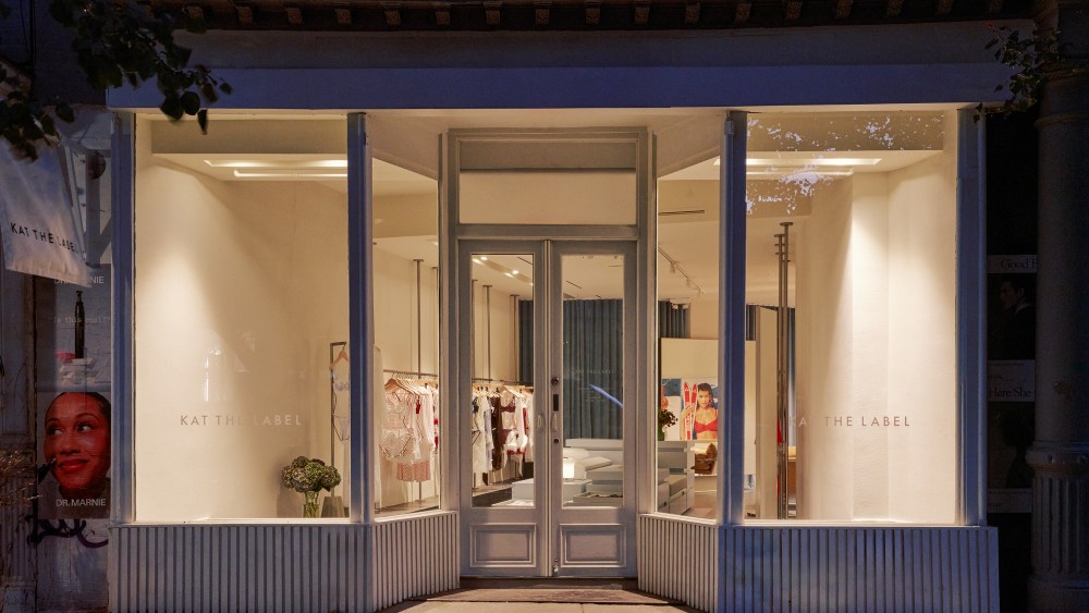 Intimates Brand Kat the Label Opens First New York City Store Kat the Label's New York store