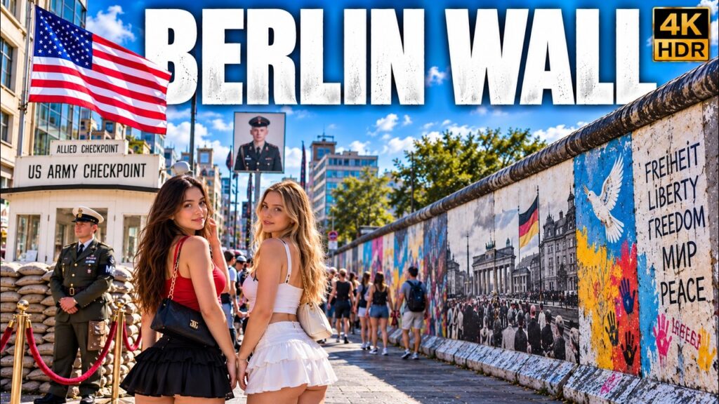 BERLIN WALL & CHECKPOINT CHARLIE 🇩🇪 | Walking Through History in 4K 60FPS BERLIN WALL & CHECKPOINT CHARLIE 🇩🇪 | Walking Through History in 4K 60FPS