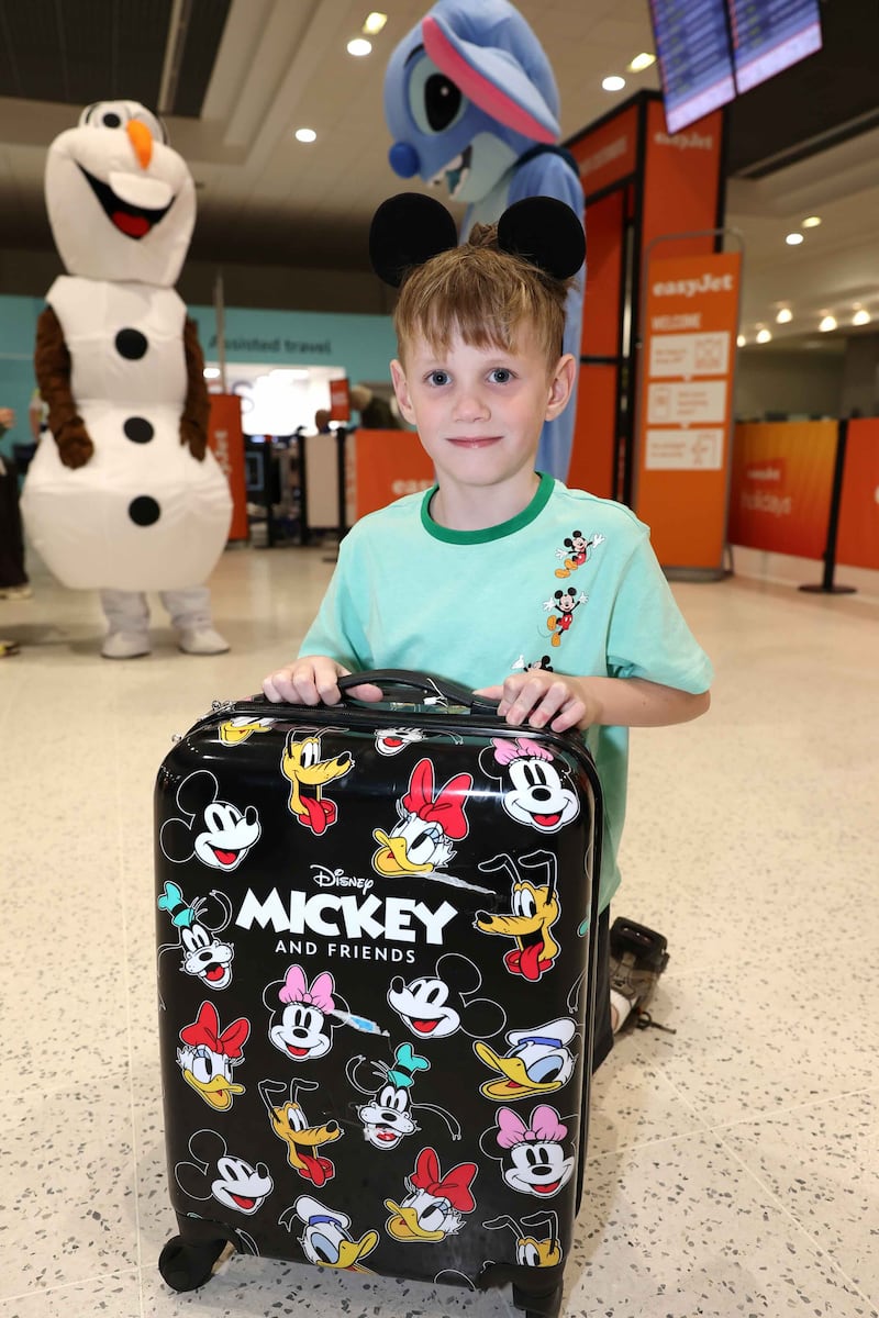 Franklin Simpson (7) from Carrowdore, Newtownards