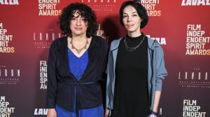 Julia Loktev and Anna Nemzer at the 2026 Film Independent Spirit Awards Nominee Brunch held at The London West Hollywood on January 10, 2026 in Los Angeles, California.